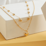 Golden Soul Double-Layer Necklace - The Heartfelt Gift Shop