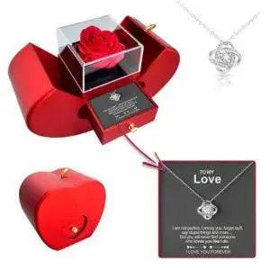 Eternal Rose Apple Jewelry Box – A Gift of Love - The Heartfelt Gift Shop