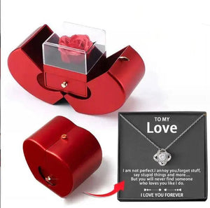 Eternal Rose Apple Jewelry Box – A Gift of Love - The Heartfelt Gift Shop