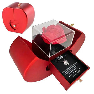 Eternal Rose Apple Jewelry Box – A Gift of Love - The Heartfelt Gift Shop